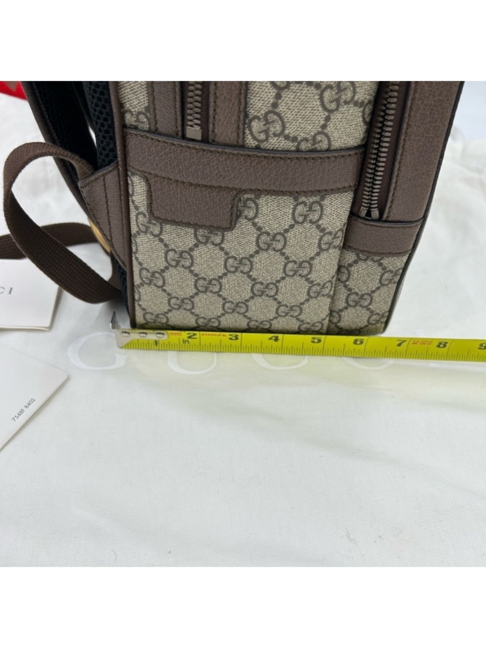 Gucci Ophedia GG Supreme Backpack.  Made in Italy. New with tags. - Picture 5 of 13